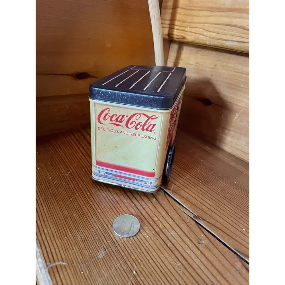 1995 Coca Cola Old-Time Delivery Tin Truck
